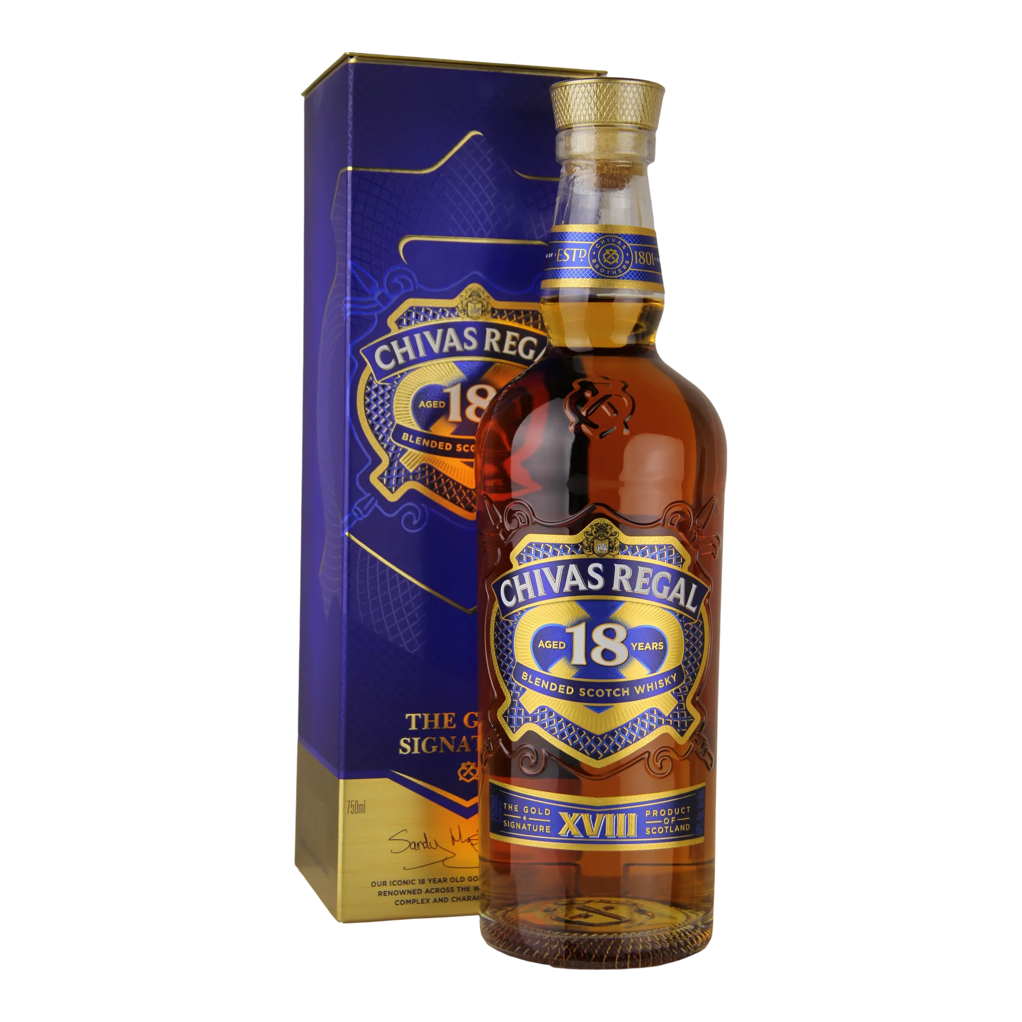 Chivas Regal 18 Year Old Blended Scotch Whisky