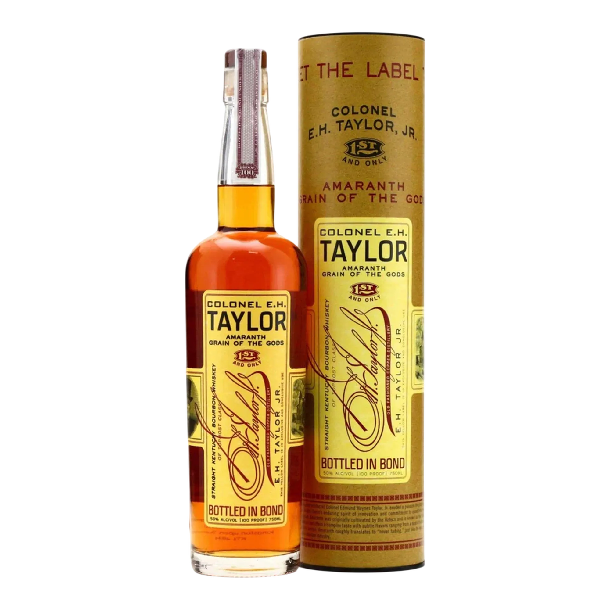 Colonel E.H. Taylor Jr. Amaranth Grain of the Gods Kentucky Straight Bourbon Whiskey