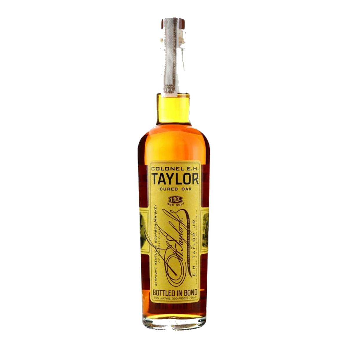 colonel e h taylor jr cured oak kentucky straight bourbon whiskey