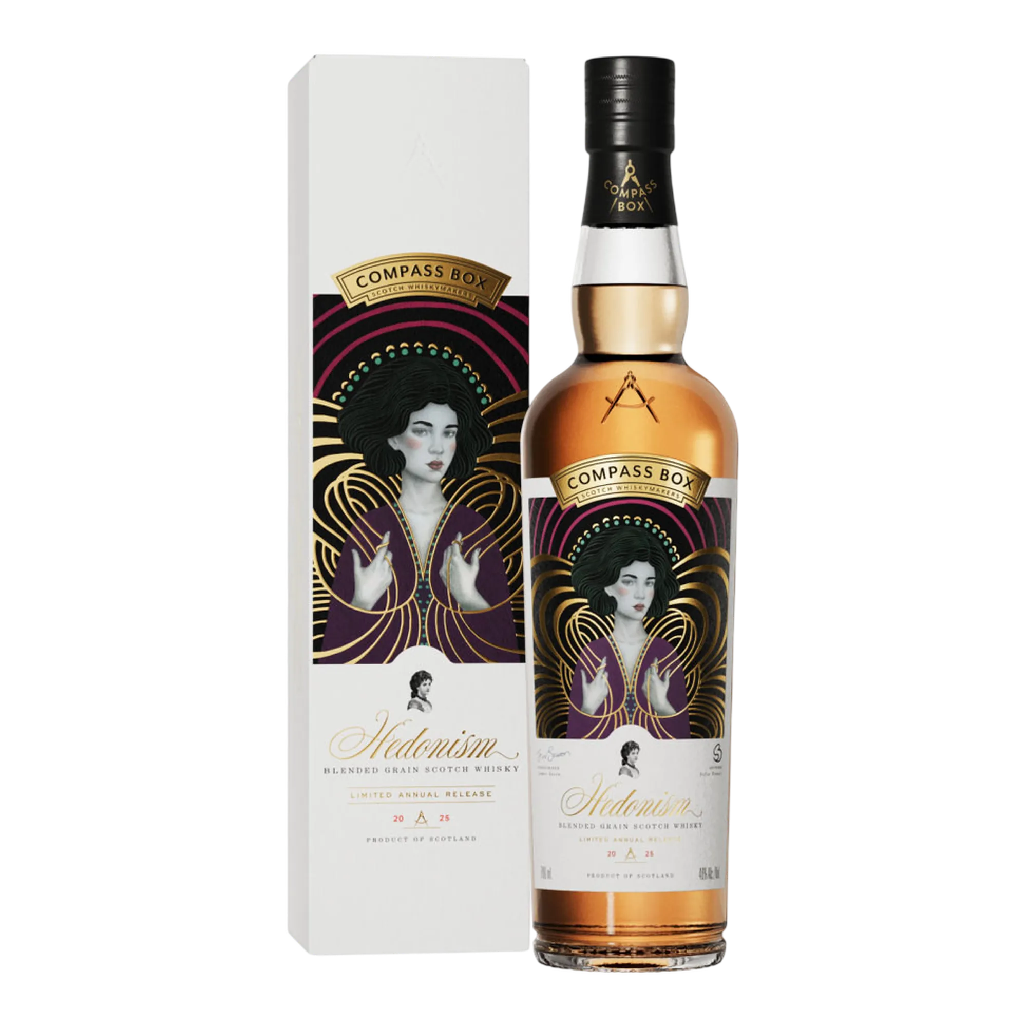 Compass Box Hedonism Blended Grain Scotch Whisky