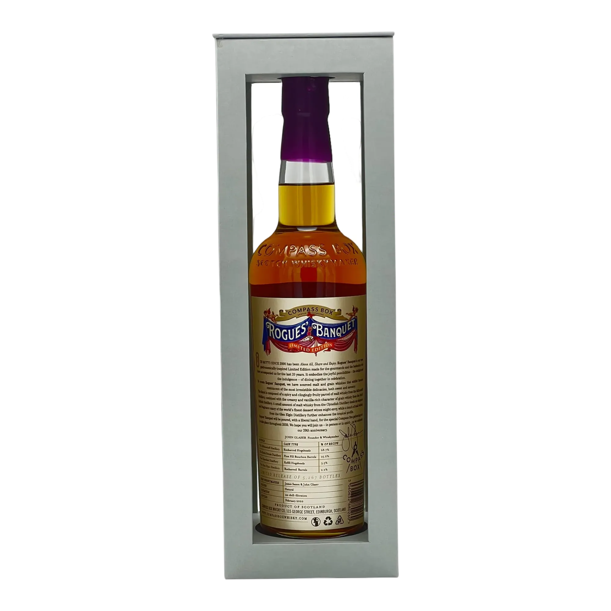 Compass Box Rogues’ Banquet Limited Edition Blended Scotch Whisky