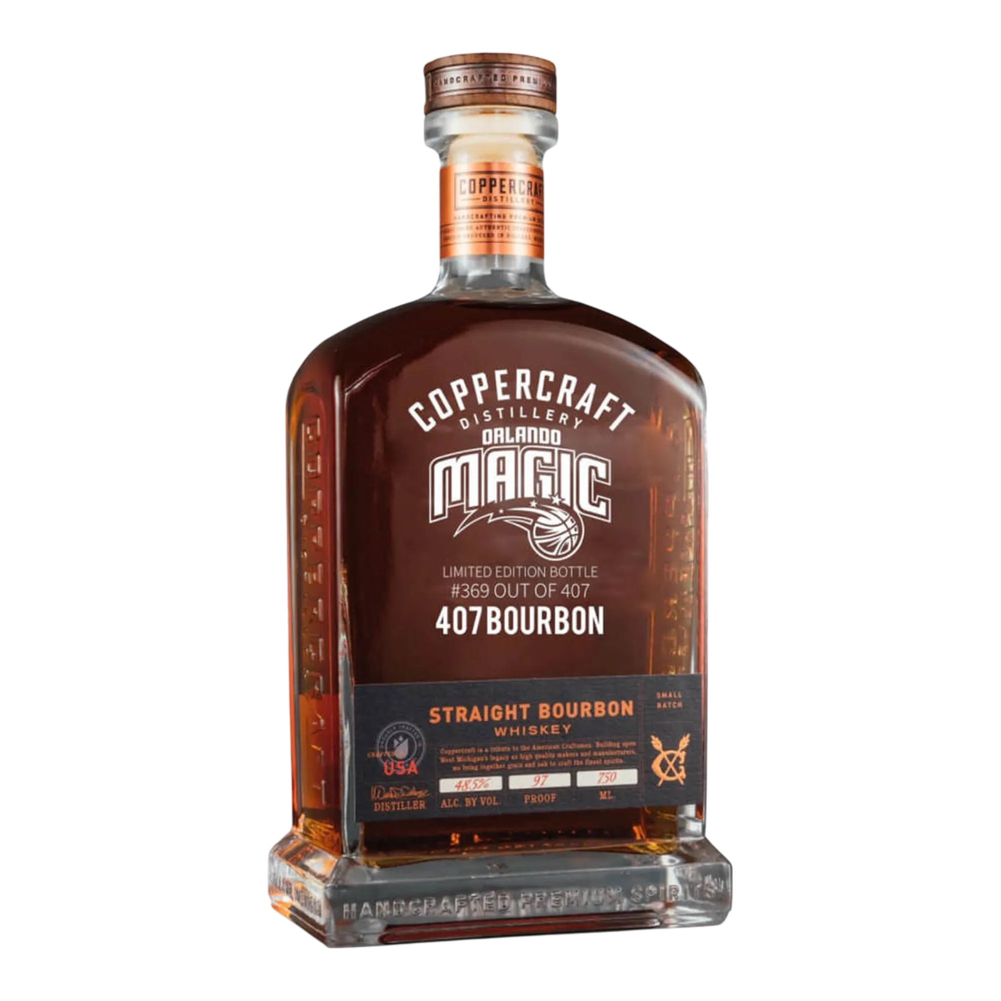 Coppercraft Single Barrel 407 Straight Bourbon Whiskey