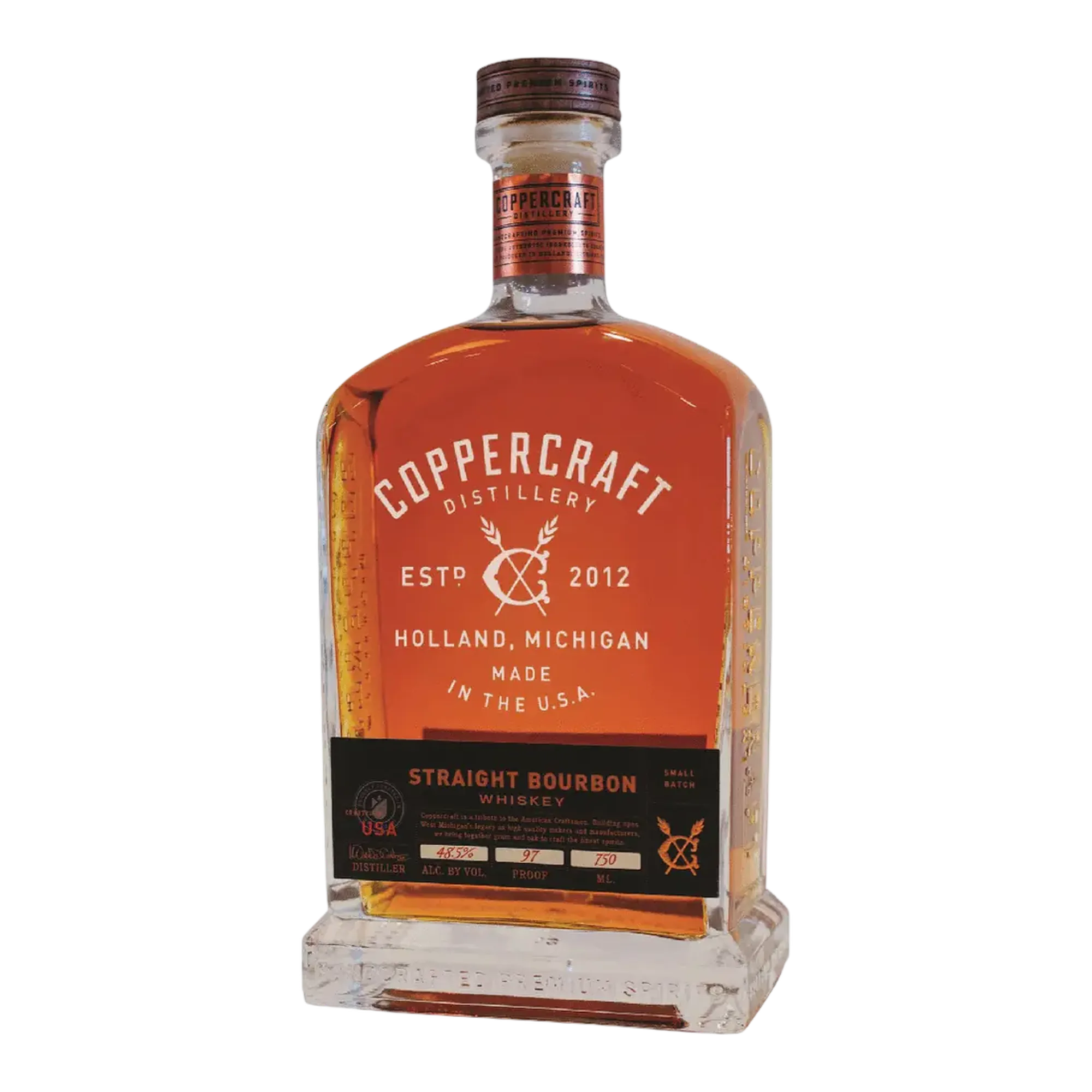 Coppercraft Single Barrel Straight Bourbon Whiskey
