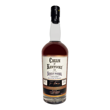 cream of kentucky 7 5 year old single barrel bourbon whiskey