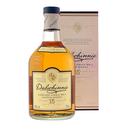 Dalwhinnie 15 Year Old Highland Single Malt Scotch Whisky