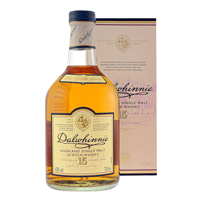 Dalwhinnie 15 Year Old Highland Single Malt Scotch Whisky