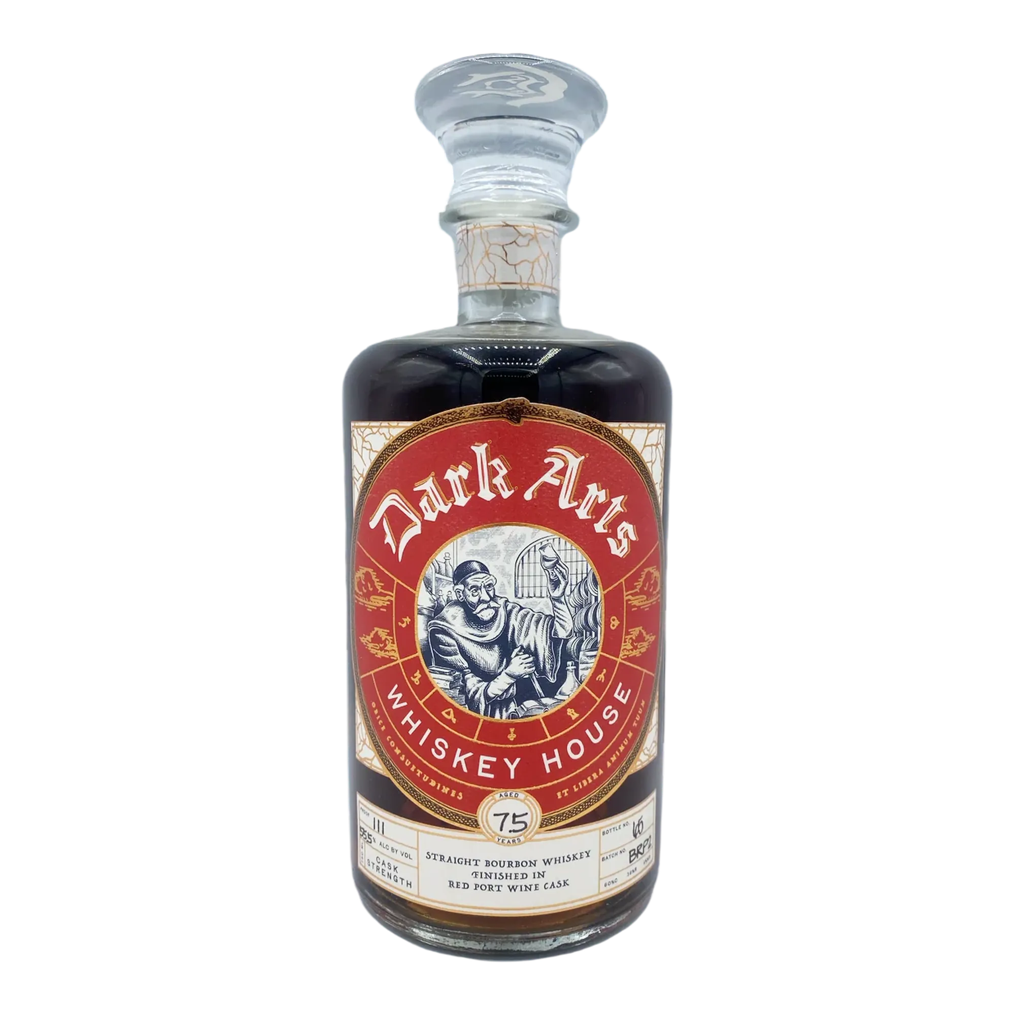 Dark Arts Bourbon Whiskey Finished in Red & White Port Wine Casks
