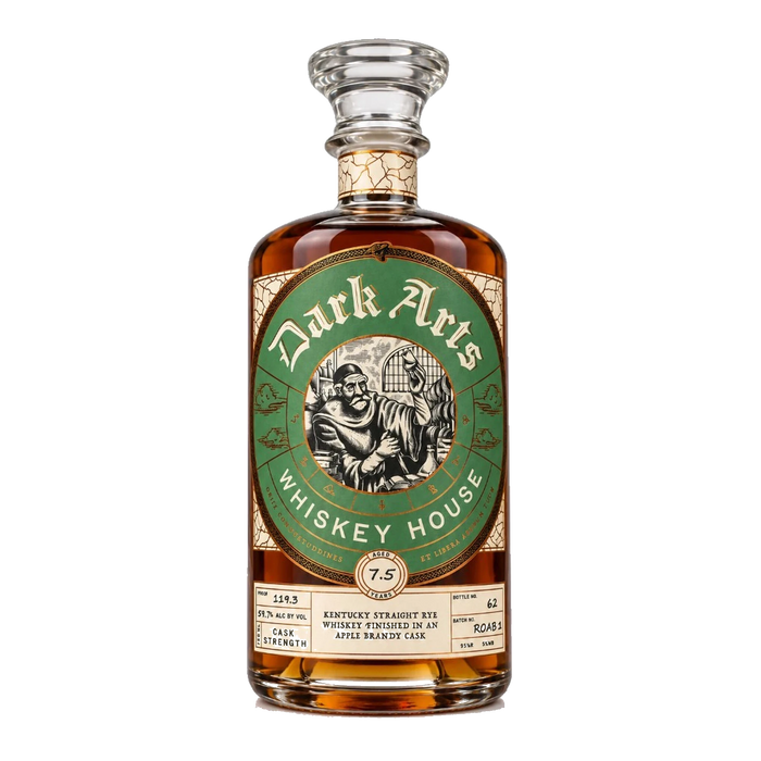 dark arts whiskey house apple pie rye whiskey