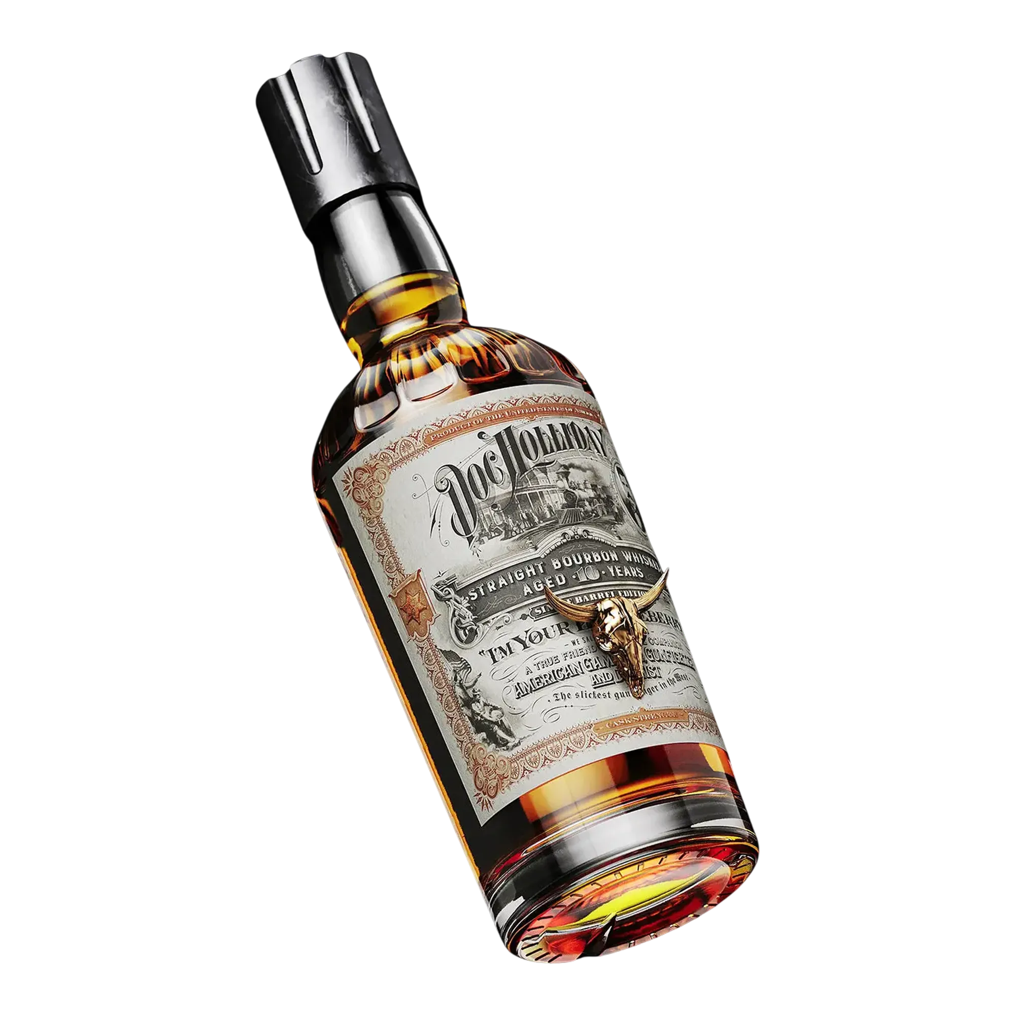 Doc Holliday 10 Year Old Straight Bourbon Whiskey