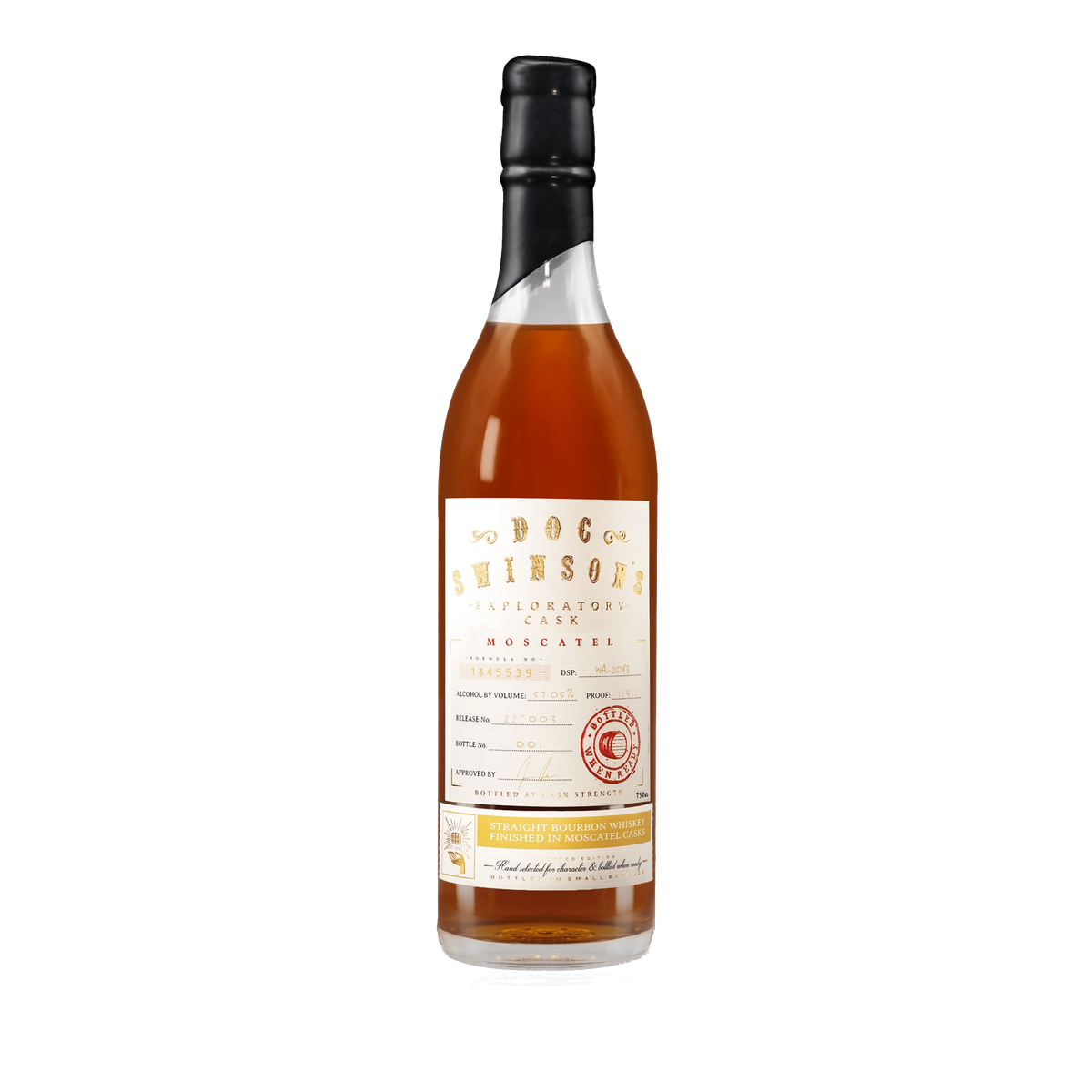 doc swinsons exploratory cask moscatel cask finished blended straight bourbon whiskey