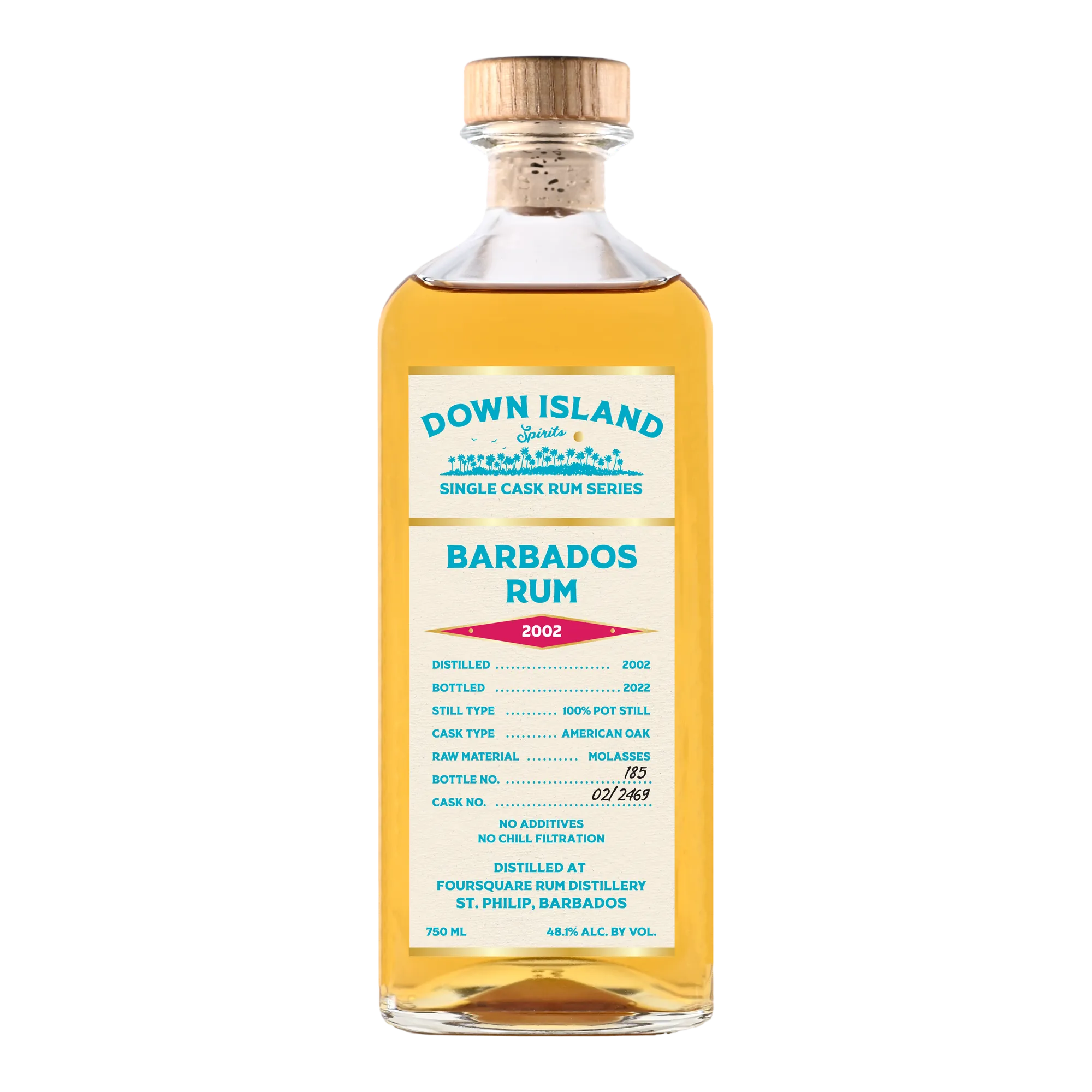 Down Island Barbados 2002 Single Cask Rum