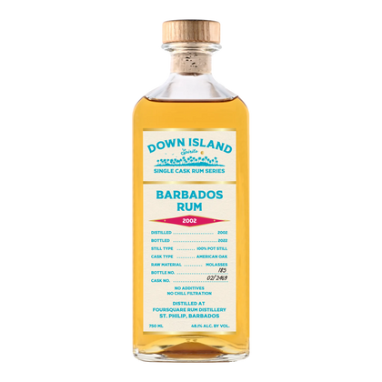 Down Island Barbados 2002 Single Cask Rum