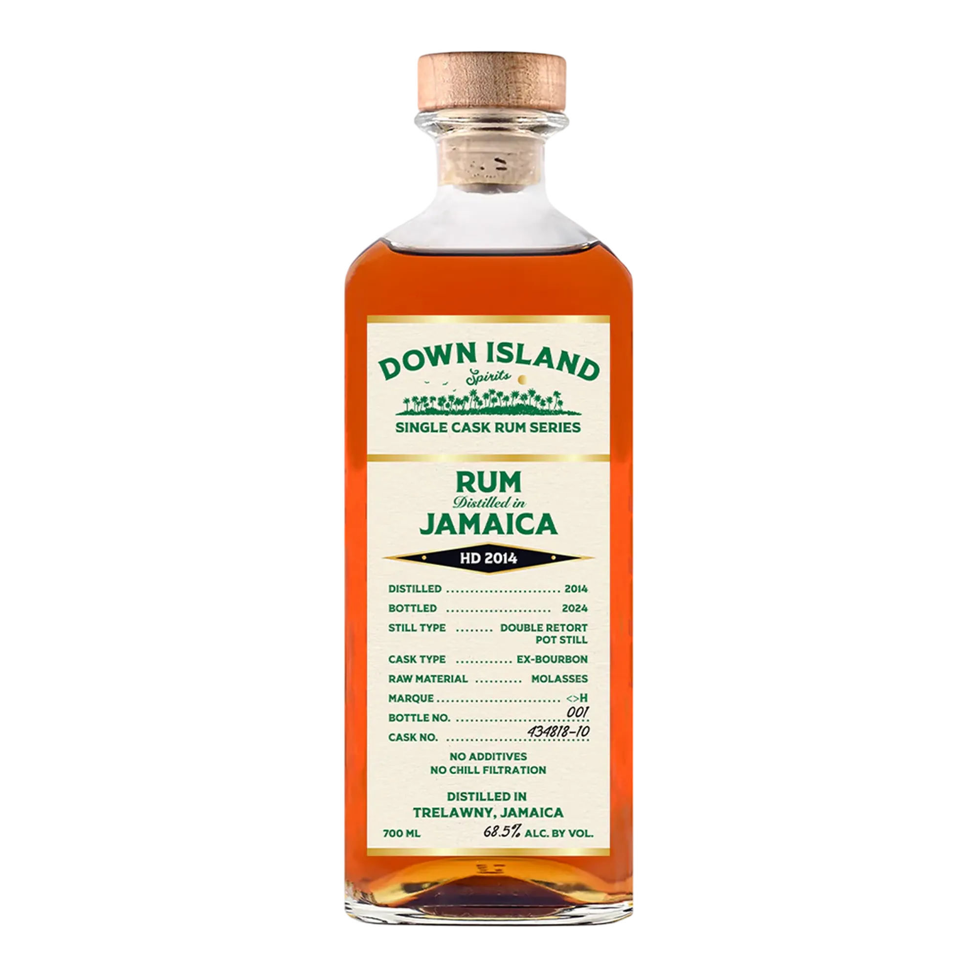 Down Island Jamaica HD 2014 Florida Rum Society Single Cask Rum