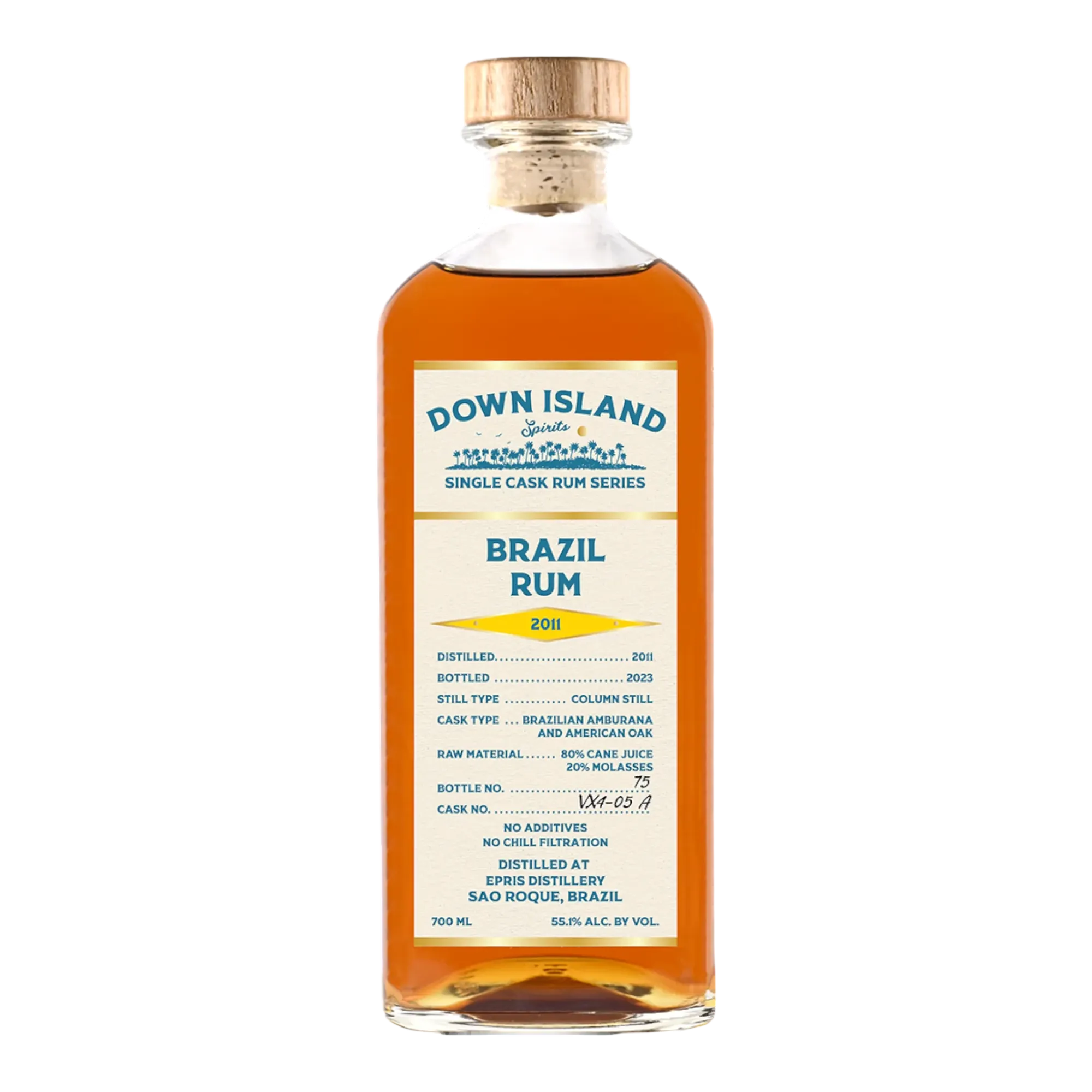 Down Island Spirits Brazil 2011 Rum
