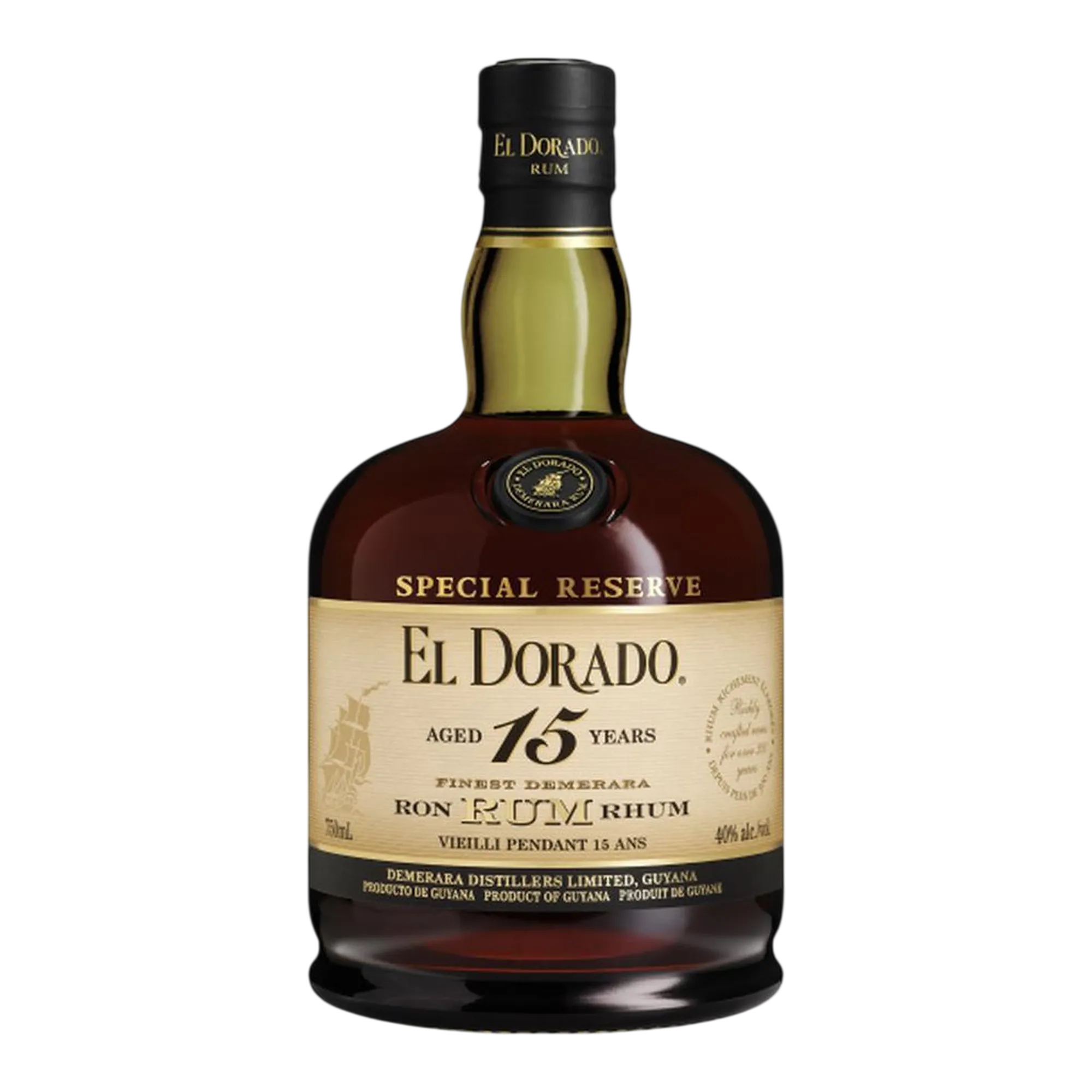 El Dorado 15 Year Old Red Wine Cask Finish Demerara Rum
