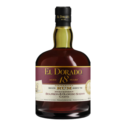 El Dorado 18 Year Old Bourbon & Sherry Cask Finished Demerara Rum