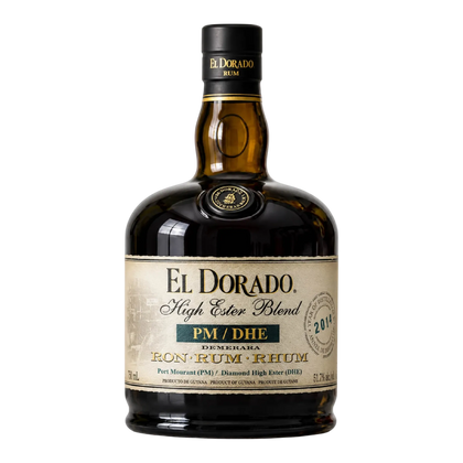 El Dorado High Ester Blend PM/DHE 10 Year Old Demerara Rum