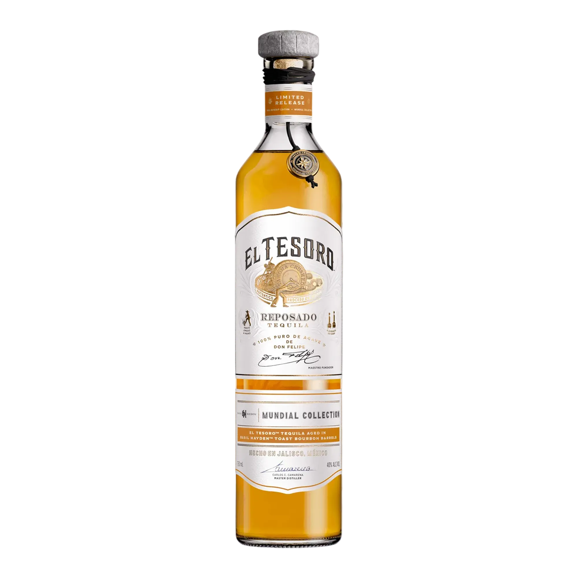 El Tesoro Mundial Collection Basil Hayden Edition Añejo Tequila