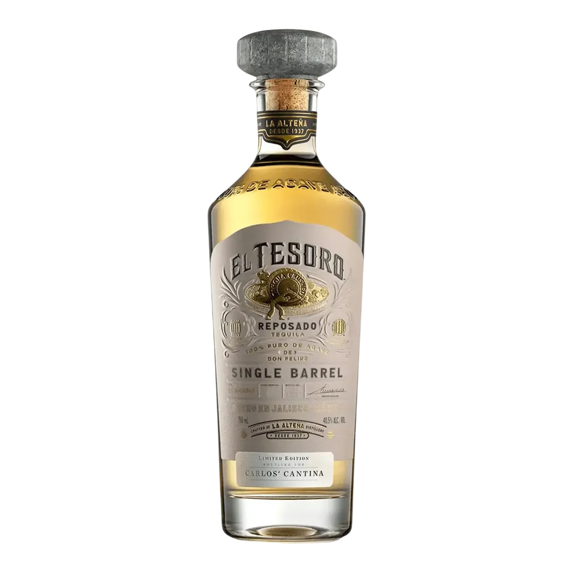 El Tesoro Mundial Collection Laphroaig Edition Single Barrel Añejo Tequila