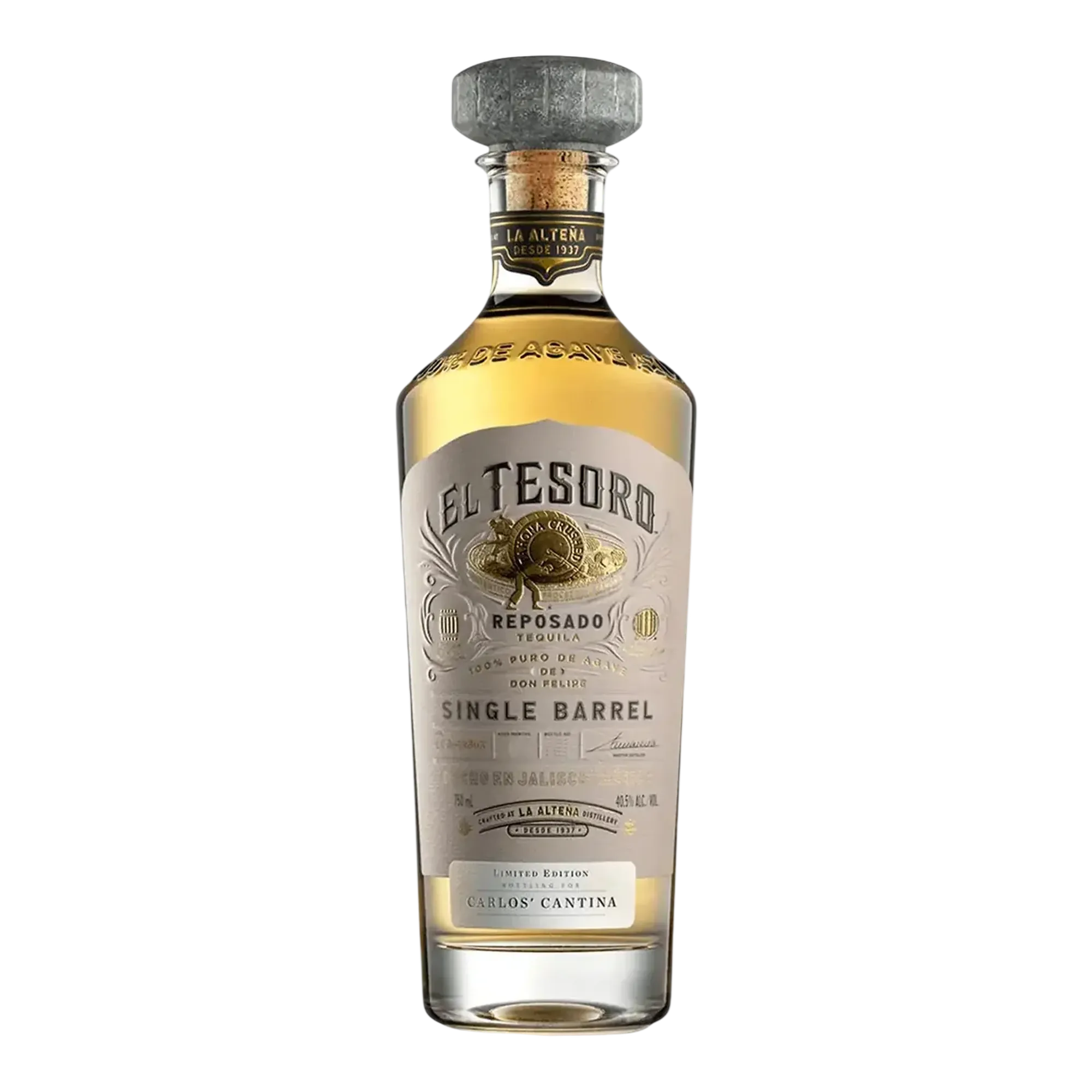 El Tesoro Single Barrel Reposado Tequila