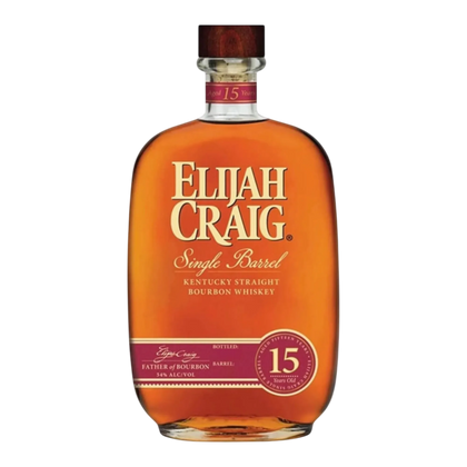 Elijah Craig 15 Year Old Single Barrel Kentucky Straight Bourbon Whiskey
