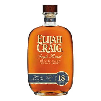 Elijah Craig 18 Year Old Single Barrel Kentucky Straight Bourbon Whiskey