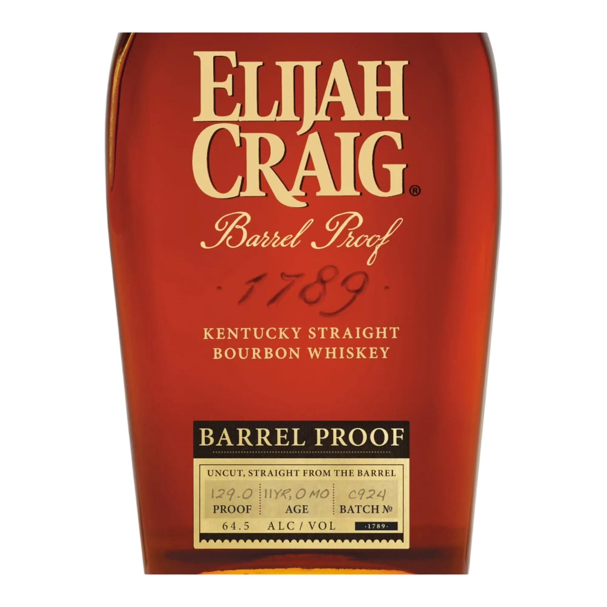 Elijah Craig Barrel Proof Kentucky Straight Bourbon Whiskey