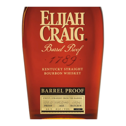 Elijah Craig Barrel Proof Kentucky Straight Bourbon Whiskey