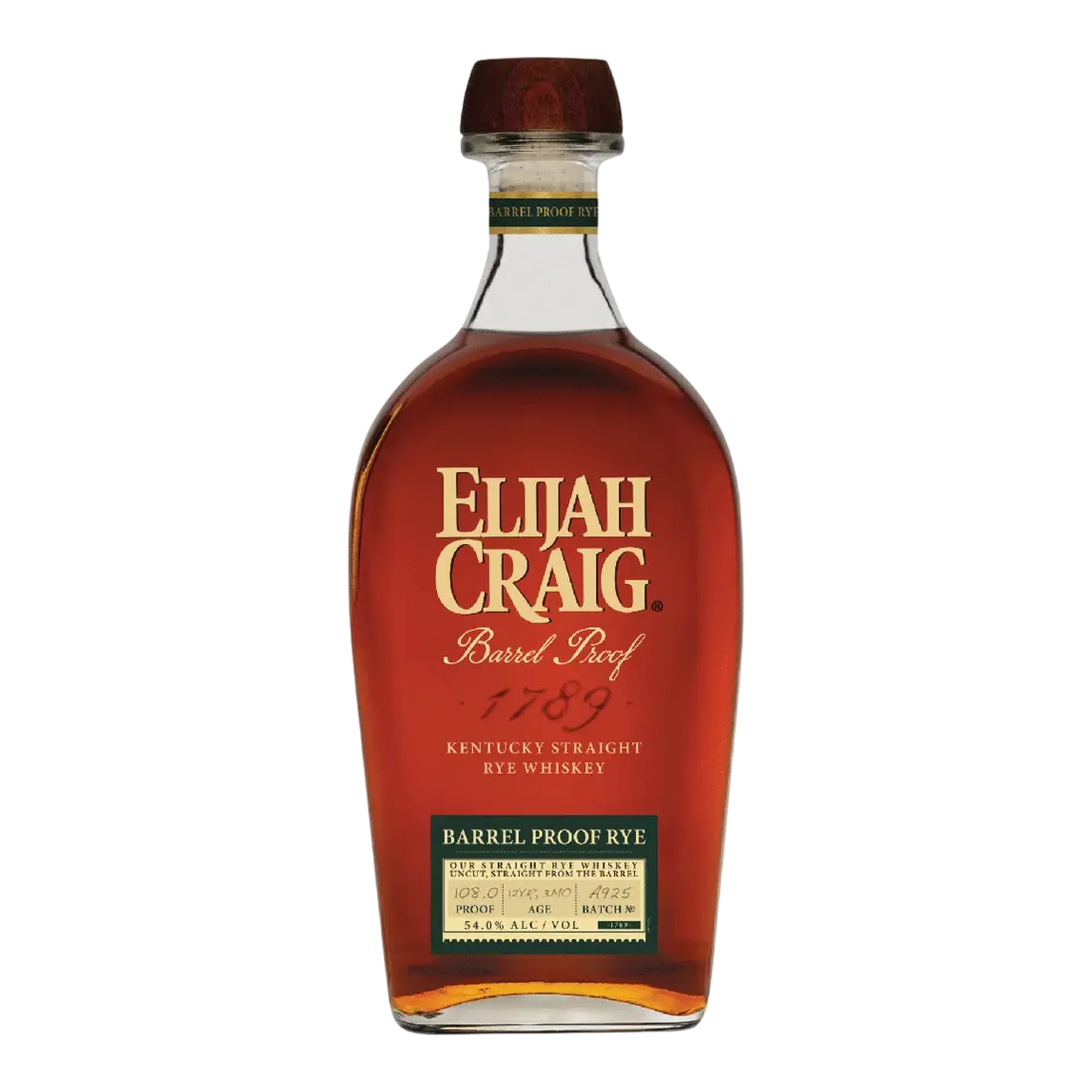Elijah Craig Barrel Proof Rye Whiskey