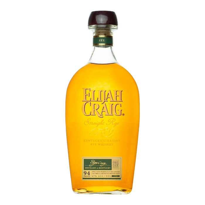 Elijah Craig Straight Rye Whiskey