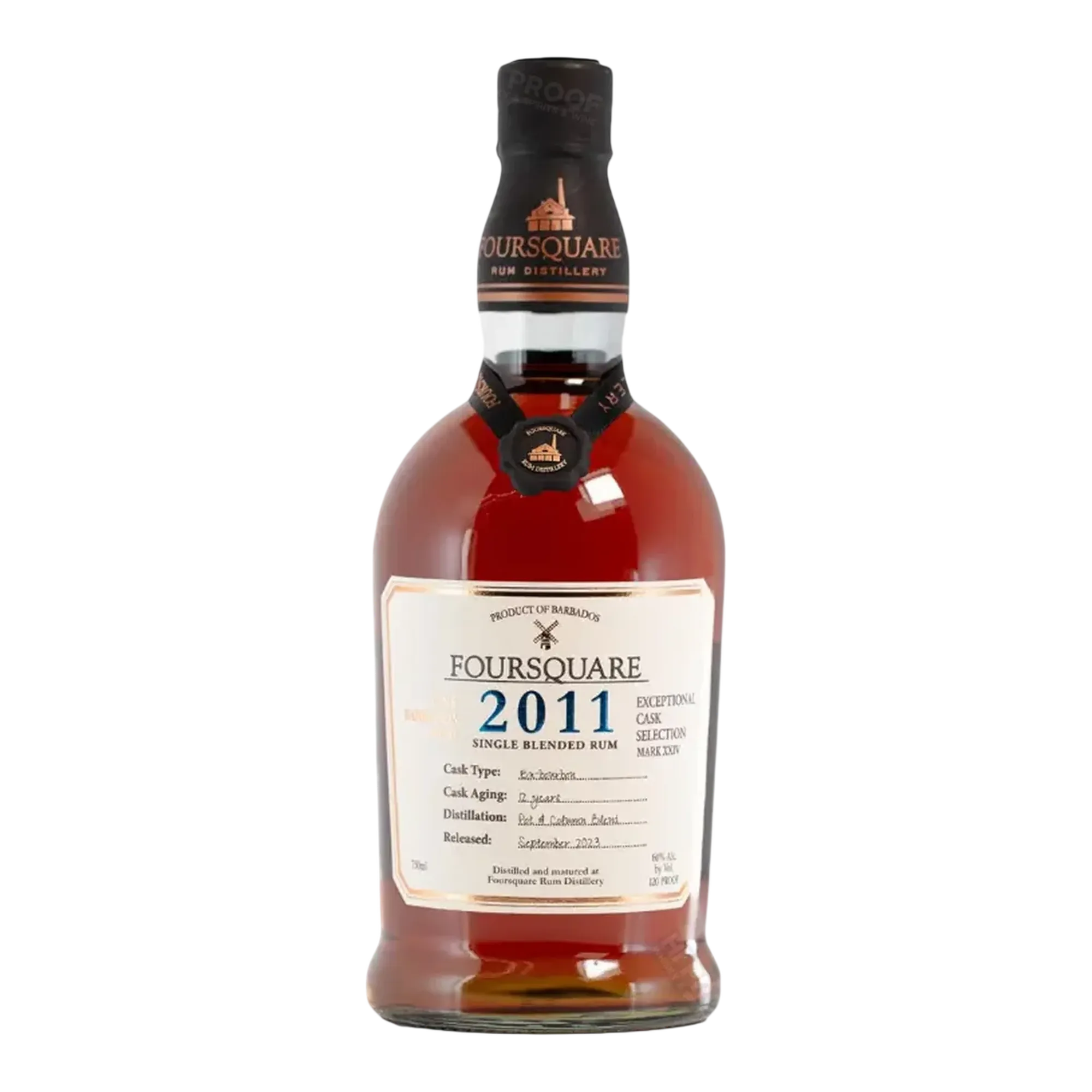 Foursquare 2011 12 Year Old Single Blended Barbados Rum