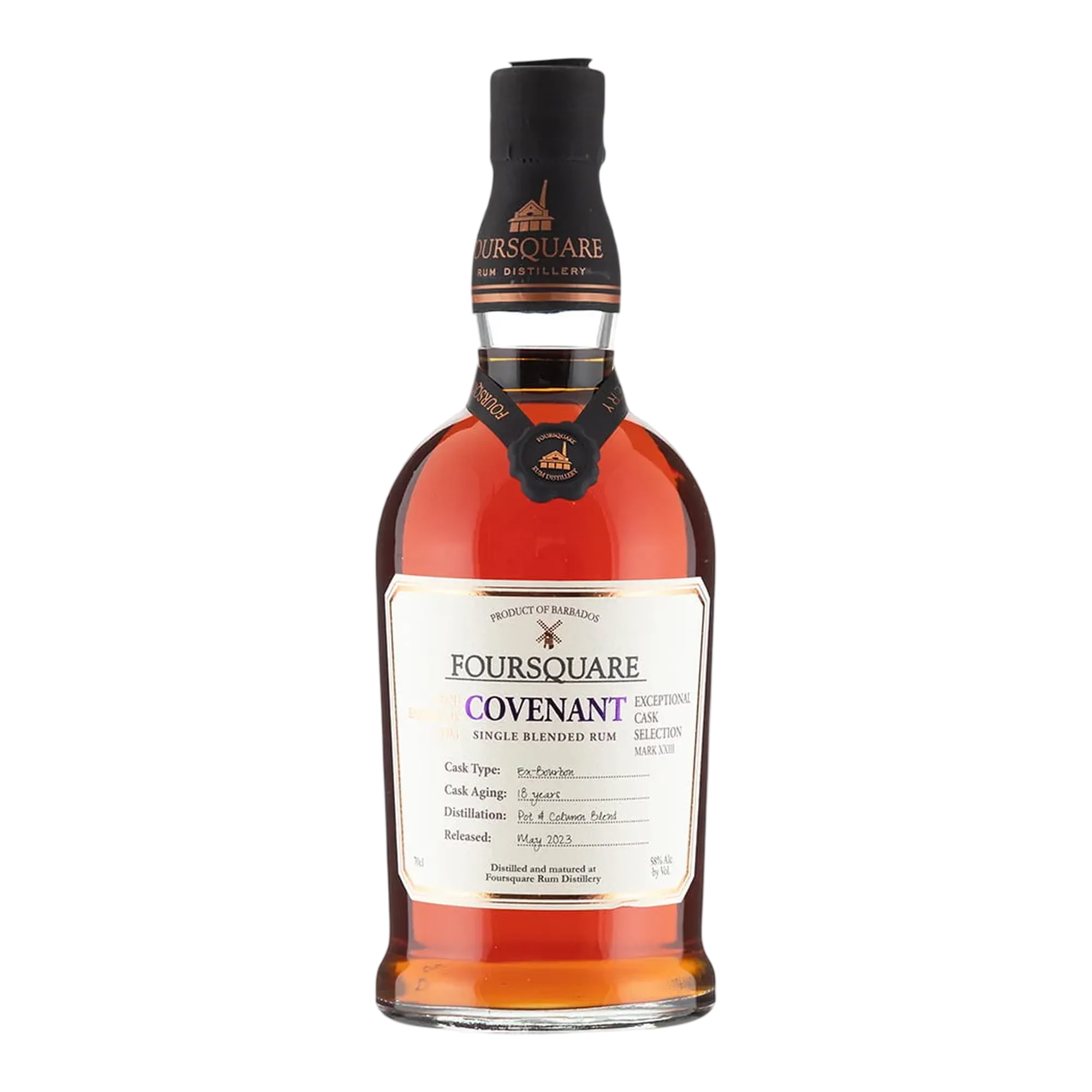 Foursquare Covenant 18 Year Old Single Blended Barbados Rum