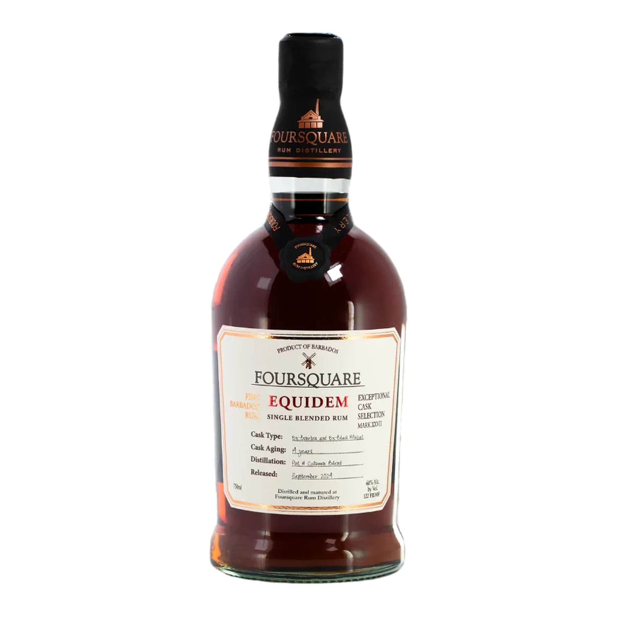 Foursquare Equidem 14 Year Old Black Muscat Cask Finished Barbados Rum