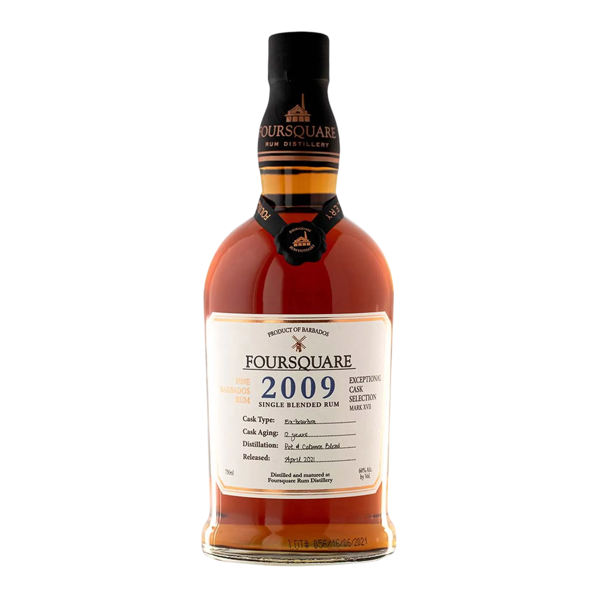 Foursquare Exceptional Cask Selection Mark XVII 2009 12 Year Old Rum