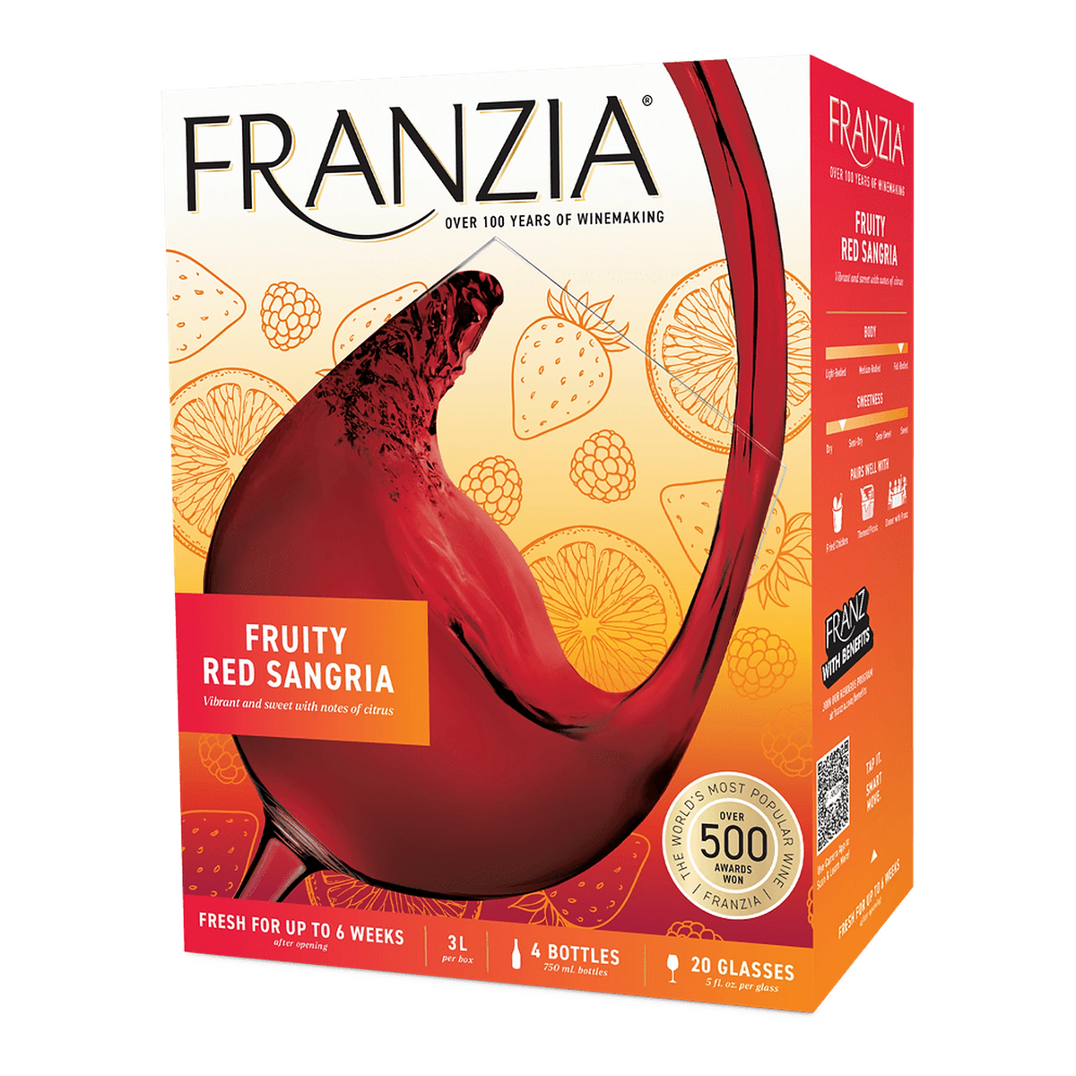 Franzia Fruity Red Sangria 3L