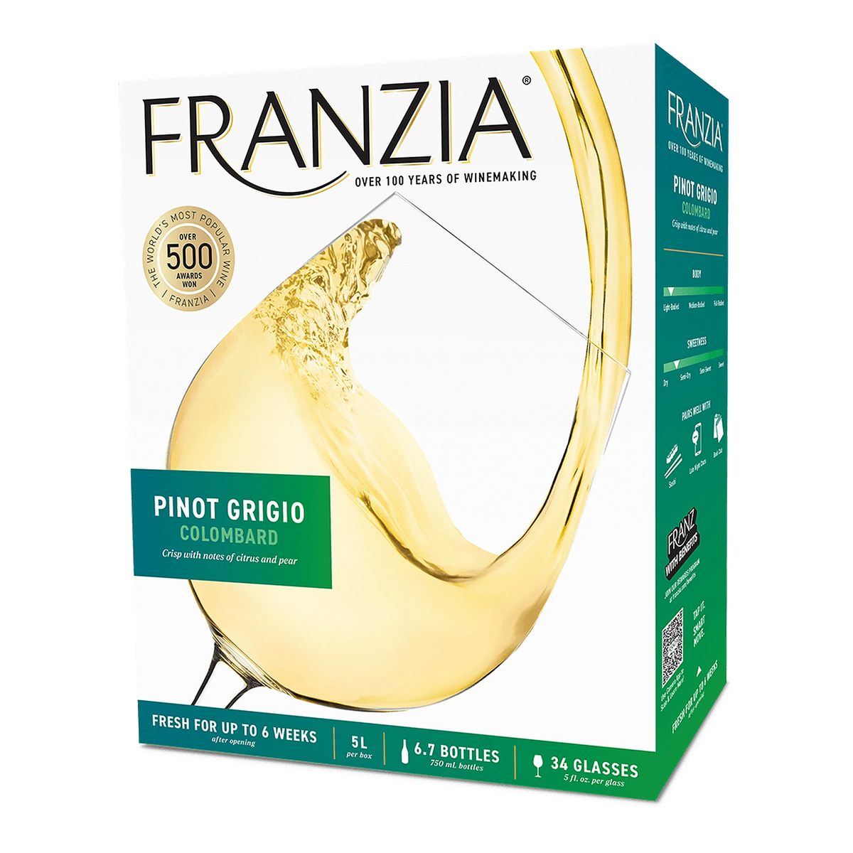 Franzia Pinot Grigio 3L