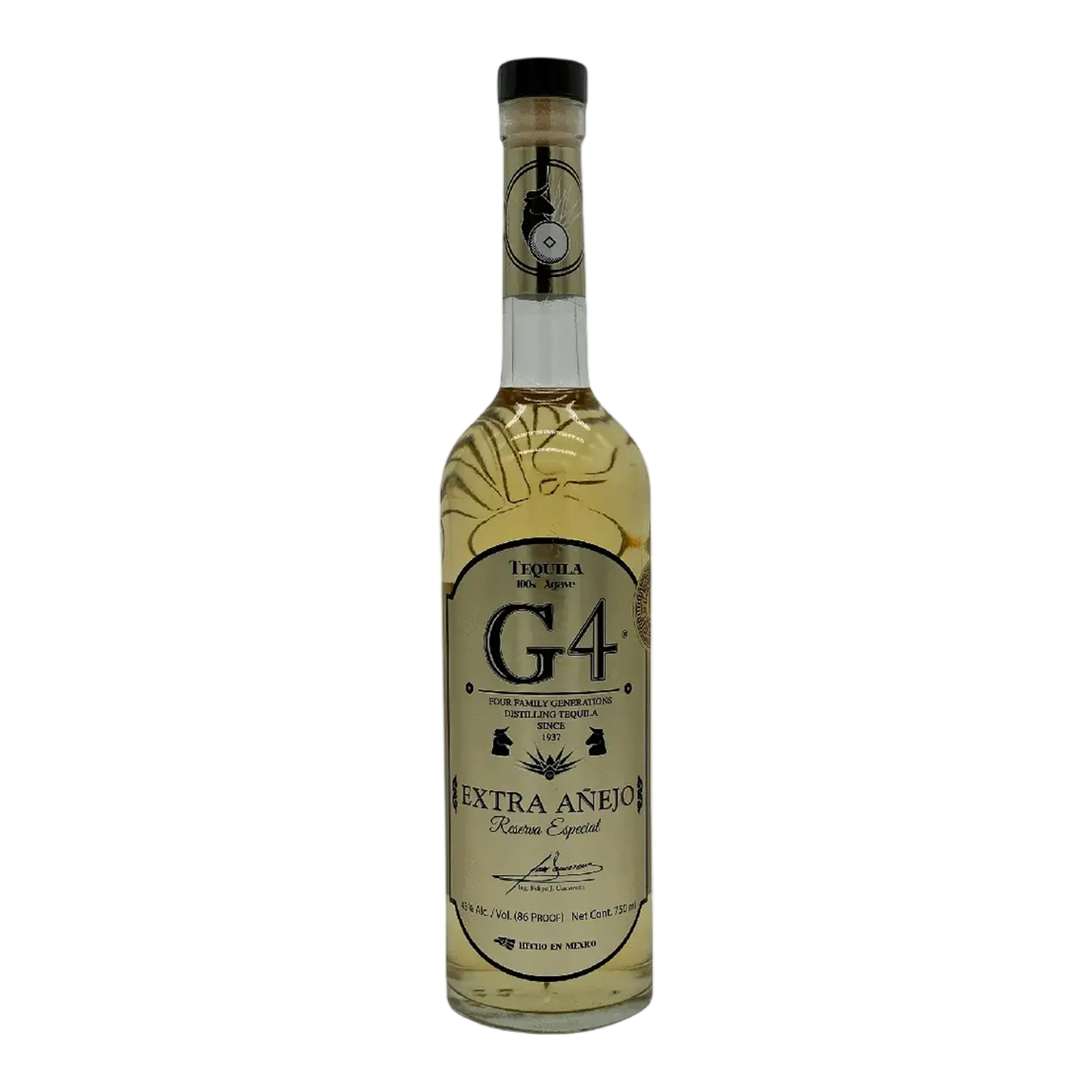 G4 7 Year Old Extra Añejo Tequila