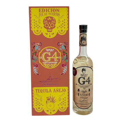 G4 Añejo de Madera Día de Muertos Tequila