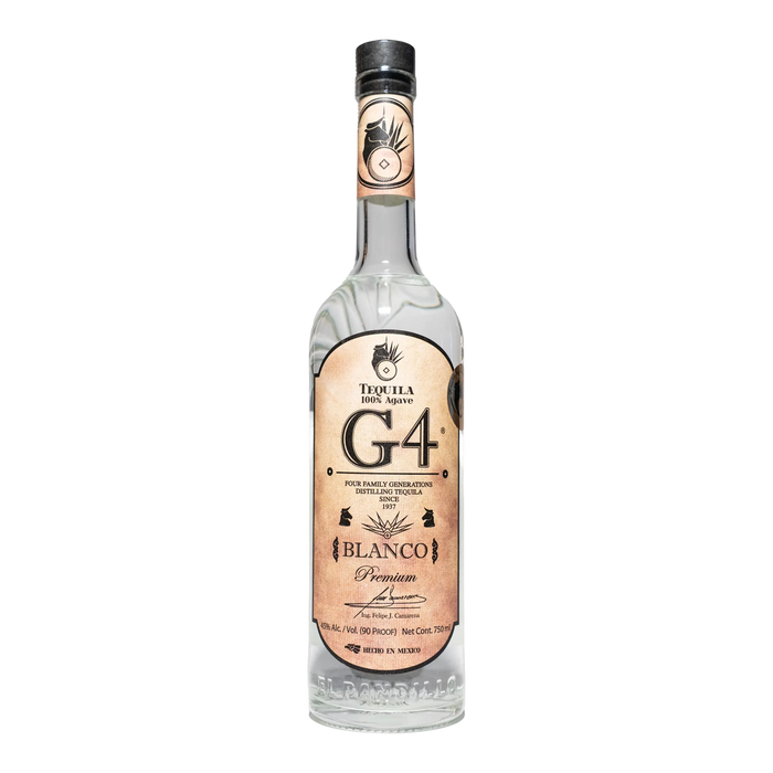 G4 Blanco de Madera Tequila 90 Proof