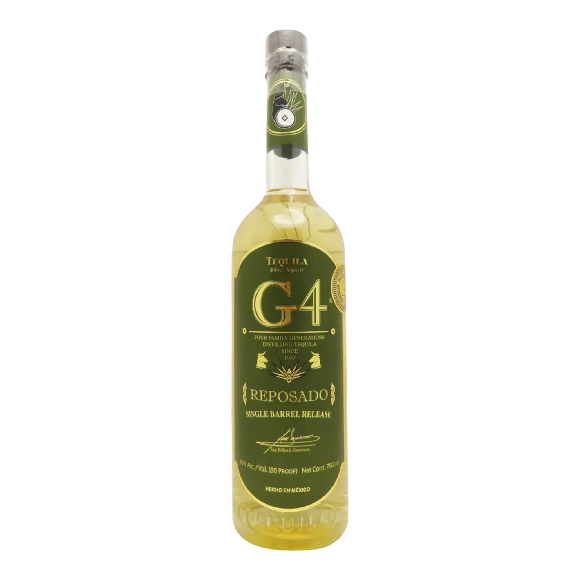 G4 Single Barrel Reposado Tequila