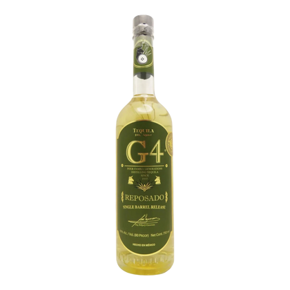 G4 Single Barrel Reposado Tequila