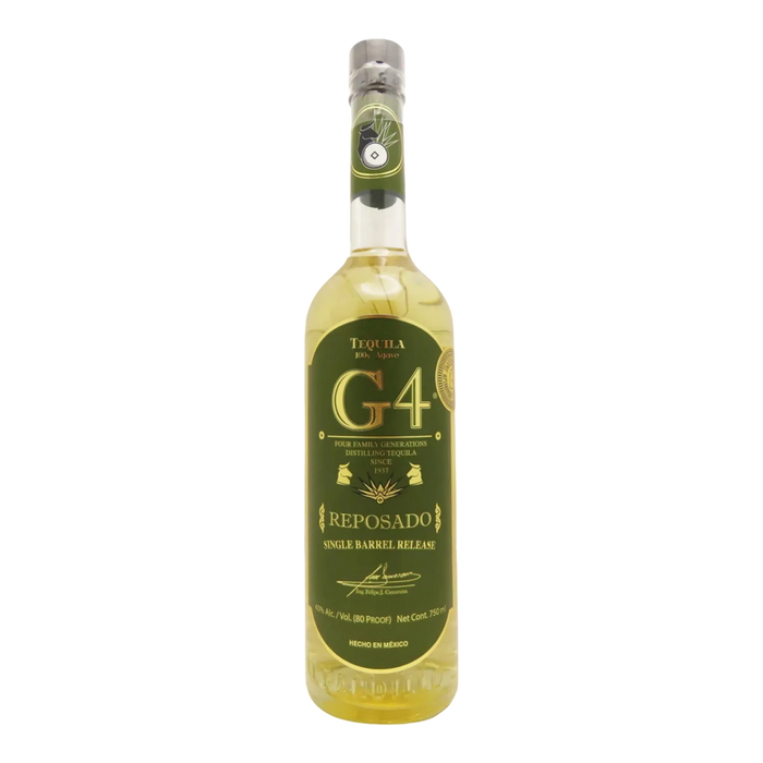 G4 Single Barrel Reposado Tequila