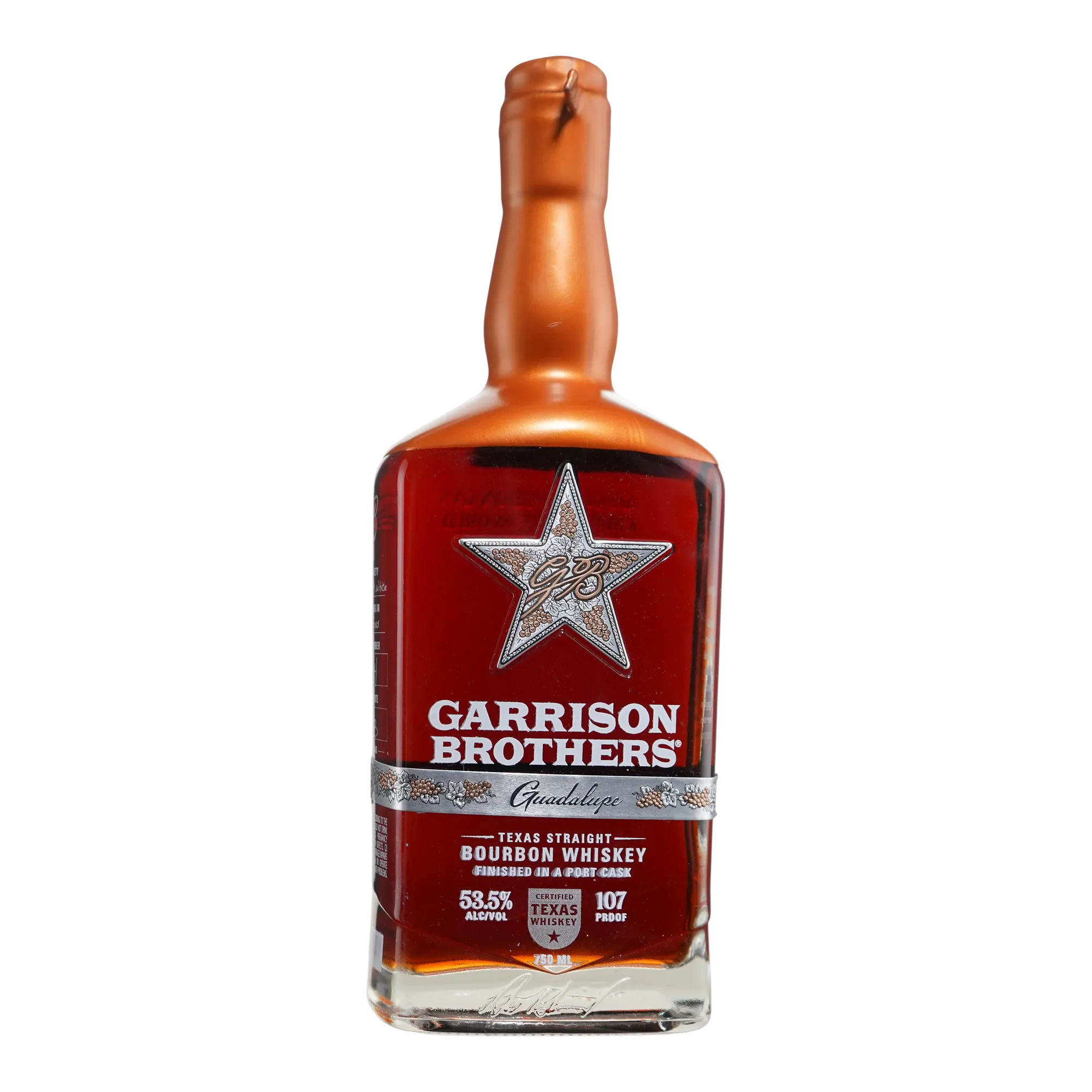 Garrison Brothers Guadalupe Port Cask Finished Texas Straight Bourbon Whiskey