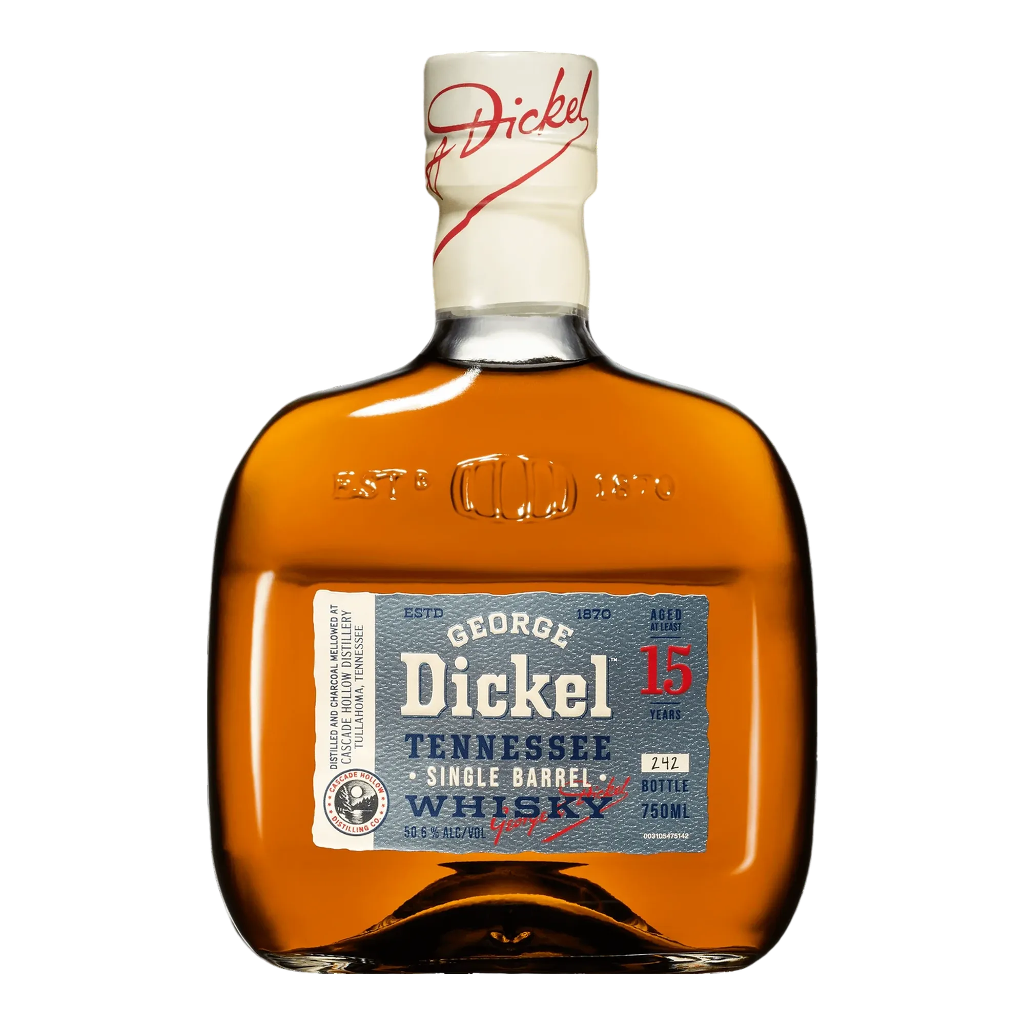 George Dickel 15 Year Old Single Barrel Tennessee Whiskey