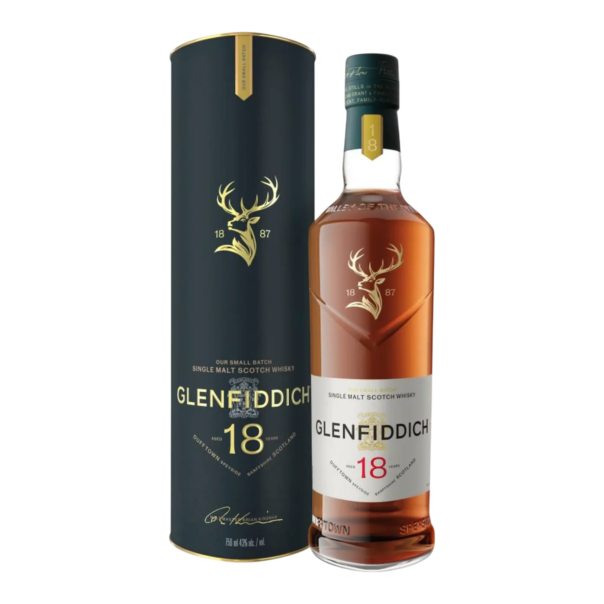 Glenfiddich 18 Year Old Small Batch Reserve Single Malt Scotch Whisky