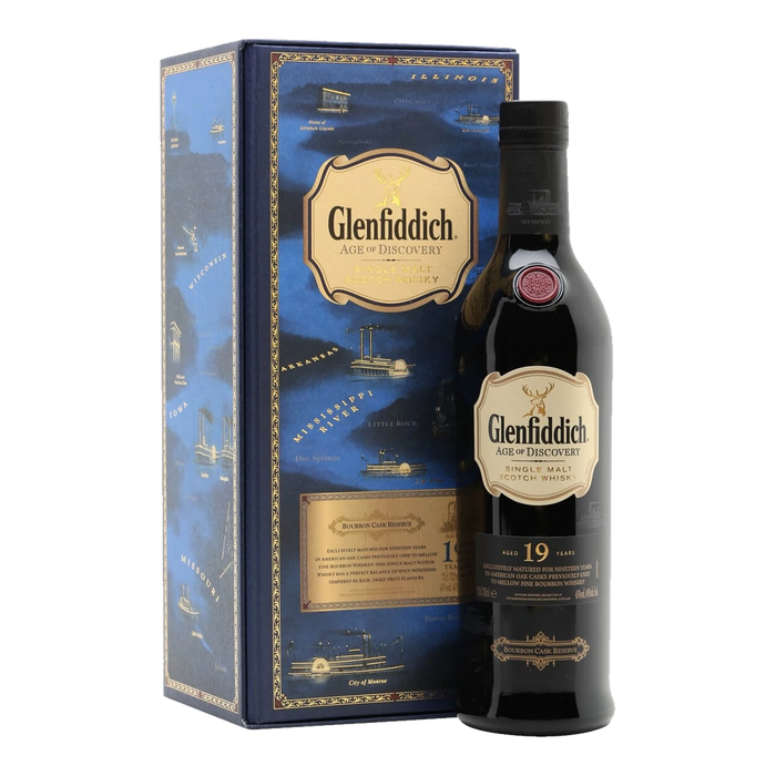 glenfiddich age of discovery bourbon cask reserve 19 year old single malt scotch whisky