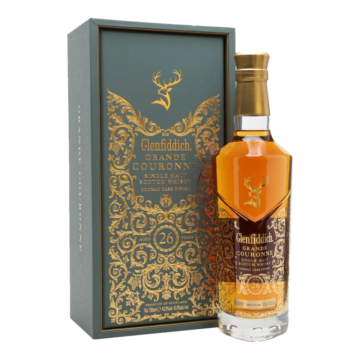 glenfiddich grand couronne 26 year old single malt scotch whisky