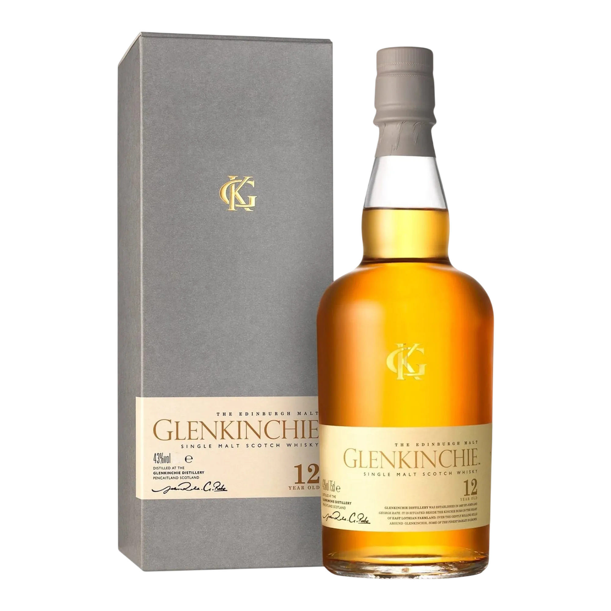 Glenkinchie 12 Year Old Lowland Single Malt Scotch Whisky