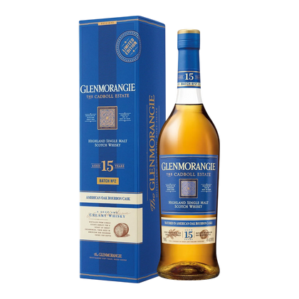 Glenmorangie The Cadboll Estate 15 Year Old Highland Single Malt Scotch Whisky
