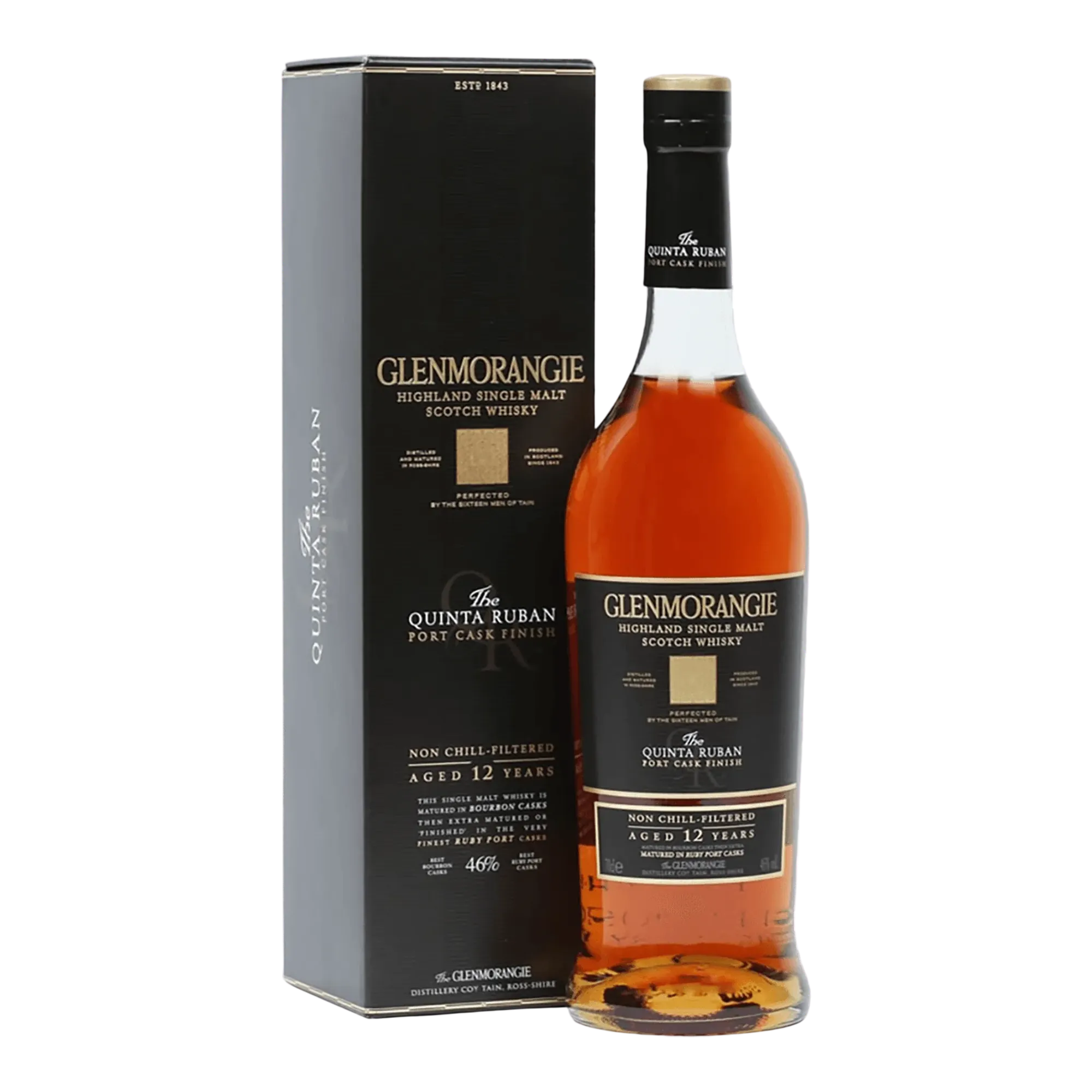 Glenmorangie The Quinta Ruban 14 Year Old Port Cask Finish Highland Single Malt Scotch Whisky